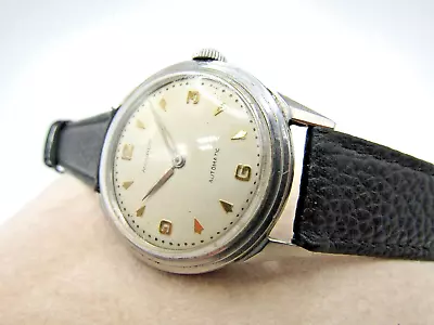 Vintage Rare Movado Bumper Half Rotor Turn Cal 221A Ref 16191 2 Adj Swiss Watch • $399.99