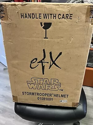 EFX Collectibles Star Wars ANH Stormtrooper Helmet LE BOX & CERTIFICATE ONLY • $75