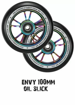 ENVY - 100mm PRO SCOOTER WHEELS - OIL SLICK (SET OF2) • $49