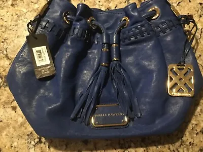 $75 • Buy Joelle Hawkens  By Treesje Journey HOBO Leather Handbag.  NWT Retail $290.00