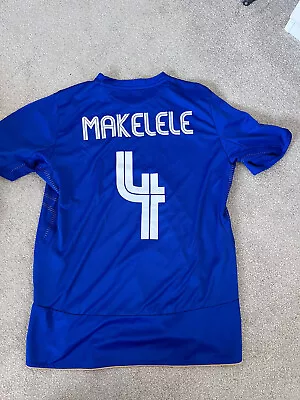 £55 • Buy Chelsea Football Club Centenary Home Jersey Shirt Umbro 2005/06 Large Makelele