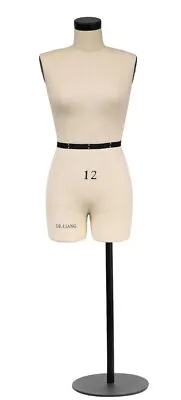 DL262 Half Scale Dress Form Size 12 (Not Adult Full Zie) Mini Sewing Tailor • $78