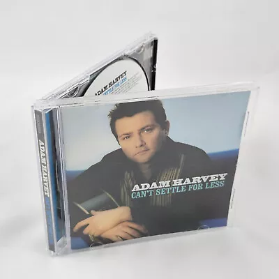 Adam Harvey - Can't Settle For Less CD NEW CASE (B5) • $7.96