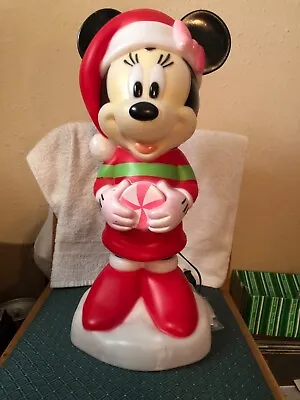 22”Minnie Mouse Christmas Blow Mold Outdoor Yard Decoration • $21.95