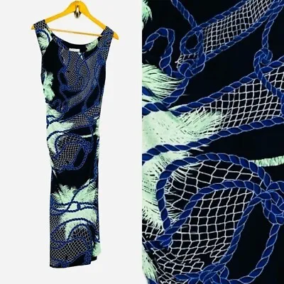 Versace Collection Tropical Print Midi Dress • $199