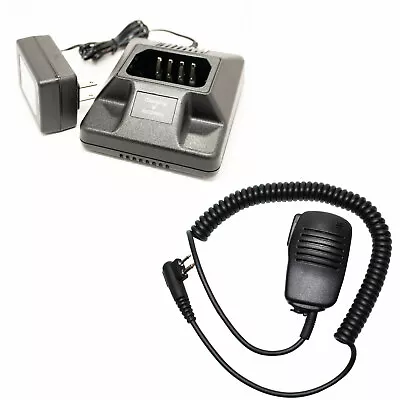 Charger & Shoulder Speaker Mic For Motorola GP88 PRO3150 • $25.99