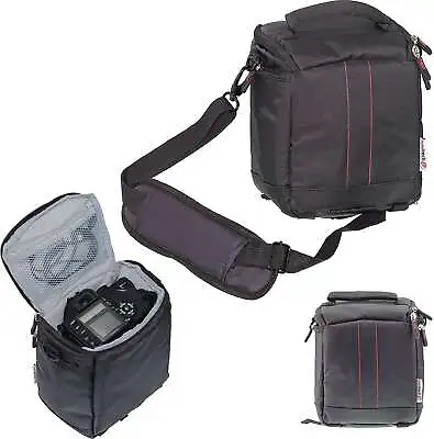 Navitech Black Camera Bag For Panasonic Lumix DC-GH5M2 Mirrorless Camera • £22.82