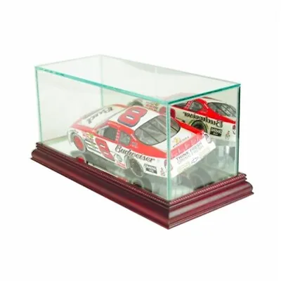 1/18 1:18 Scale Diecast Car Personalized Glass Display Case Wood Base • $99.22