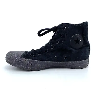 Converse Chuck Taylor Miley Cyrus Velour Purple Glitter Mouse Womens 6 (Youth 4) • $29.99