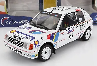 Solido 1/18 Peugeot 205 Gti #111 Lombard Rac Rally 1988 Colin Mcrae/derek Ringer • £68.95