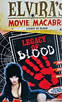  Legacy Of Blood: Elvira's Movie Macabre NEWDVD Horror MistressSeen TV  • $6.88