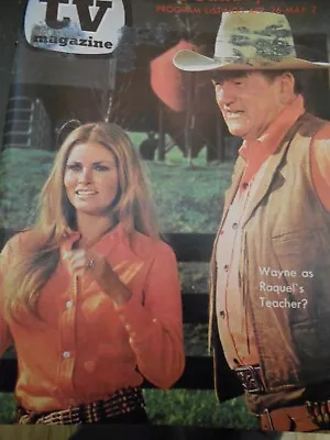 Raquel Welch - Sunday News TV Magazine 1970 • $14.99