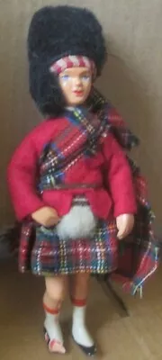 Vintage Peggy Nisbet Happy Doll Bagpiper Wee Scots Boy Scottish Highland 7.5  • $19.99