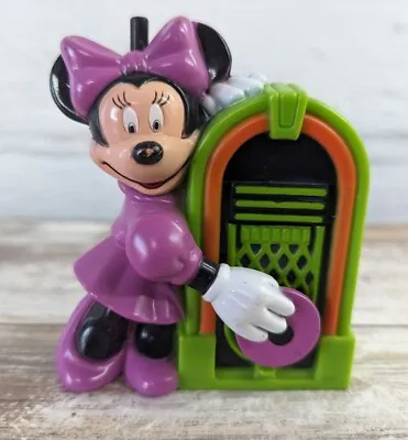 Vintage 1988 Superior Minnie Mouse Jukebox Bubble Gum Dispenser Container Candy • £6.03