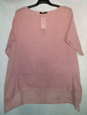 ZANZEA Size 3XL Shirt Top Brand New With Tags Dusty Rose XXXL  New • $19.80