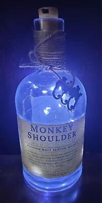 🎄✨️🎄 Monkey Shoulder Bottle Light/lamp.  /home Decor/handmade • £5.99