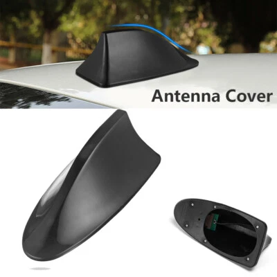 $6.88 • Buy NEW BLACK Shark Fin Car Roof Antenna Radio FM/AM Signal Aerial Accessories