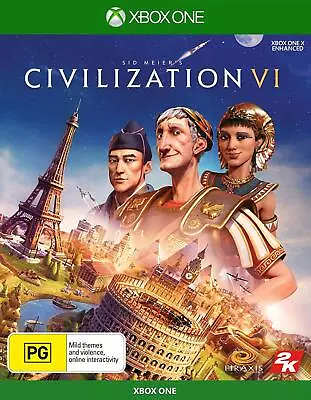 Sid Meiers Civilization VI 6 Six XBOX One XB1 Empire Building Strategy Game • $48