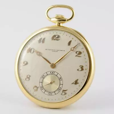 Special 1925' Authentic Vacheron & Constantin 18k Solid Yellow Gold Pocket Watch • $1990