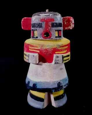 Vintage 1950s Route 66 New Mexico Trading Post Hopi Kachina Sun Dancer 3+  Tall • $29.99