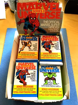 1991 Marvel Universe Super Heroesseries 2.4 Sealed Packsbox Freshimpel • $26.99