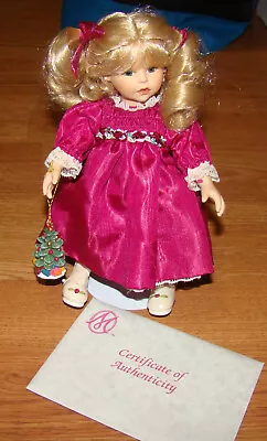 Marie Osmond Tiny Tot HELENA Porcelain Limited Edition Doll COA • $38.50