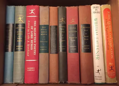 Modern Library Lot X 10 Balzac Proust Faulkner Byron Turgenev Etc • $45