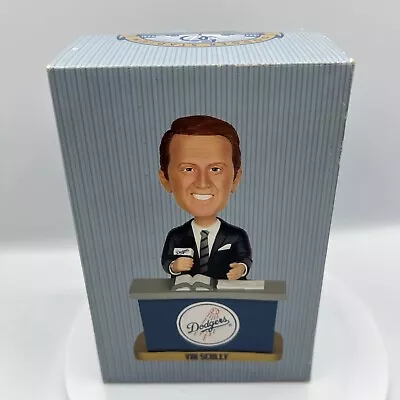 Los Angeles Dodgers Vin Scully Behind Desk Bobble Head 2012 New In Box • $130