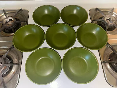 Vintage Mid Century Modern Bowls Set Of 8 David Douglas Avacado • $16.15