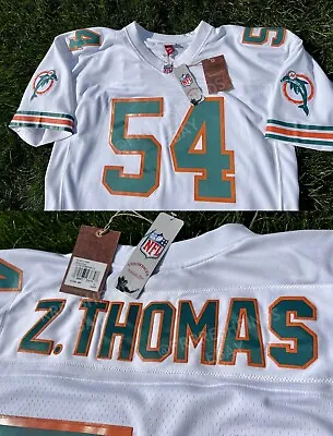 $149.99 • Buy Authentic Mitchell & Ness Zach Thomas 1996 Miami Dolphins NFL Legacy Jersey #54