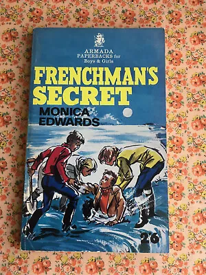 £24.95 • Buy Vintage Paperback Frenchman's Secret Monica Edwards Treasure Adventure 1960s