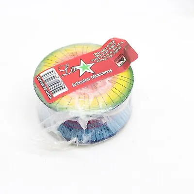 Mexican Classic Wooden Yoyo Lightweight Colorful 2.5  Diameter NEW • $4.98