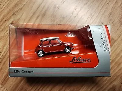 Schuco Mini Cooper Red Diecast Metal 1/64 Scale  • $14.99