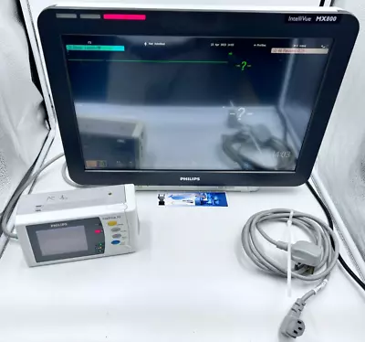 Philips Intellivue Mx800 19 Touchscreen Patient Anesthesia Monitor X2 Ecg Spo2 • $1304.27