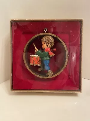 Hallmark Christmas Ornament NOS Drummer Boy Vintage 1975 Original Box • $10