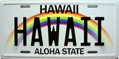 Hawaii State License Plate Novelty Fridge Magnet • $7.99