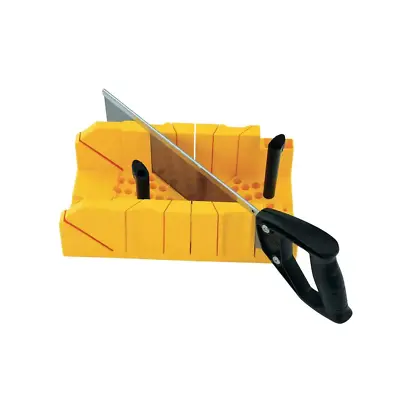 14.5 In. Deluxe Clamping Miter Box With 14 In. Saw | Stanley Mitre Original + • $22.59