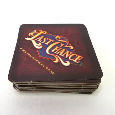 $9.26 • Buy Last Chance Game Replacement Set Of 36 Cards Full Set