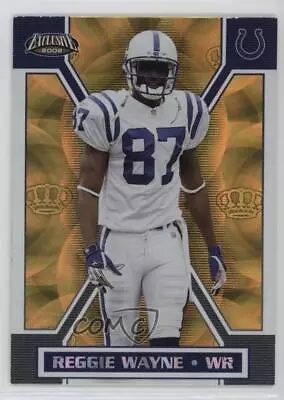 2002 Pacific Exclusive Gold Reggie Wayne #77 • $3.69