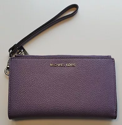 Michael Kors Lilac Lavender Purple Clutch Wallet Wristlet • $47.99