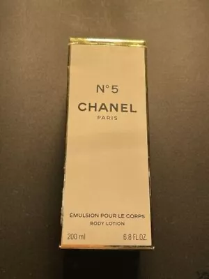 $80 • Buy CHANEL No5 BODY LOTION 200ml Discontinued Fabulous Formula New Sealed Marked Box