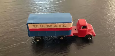 Vintage Barclay Semi Red Truck Cab And Us Mail Trailer • $12