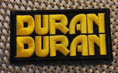 Duran Duran (band)  Embroidered Logo Patch Iron-On Sew-On US Ship 80s Music • $3.99