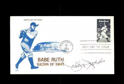 John Kucks Signed 1983 FDC Babe Ruth Cache New York Yankees Autograph • $14