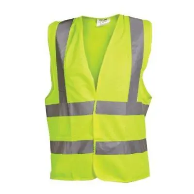 £3.83 • Buy OX Tools OX-S242807 OX Yellow Hi Visibility Vest - Size L