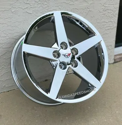 Chrome C6  Style Corvette Wheels FITS: 1997-2004 C5 Corvette 17/18  WHEEL SET • $989