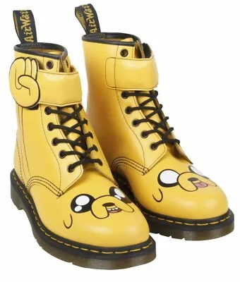 Dr Martens Adventure Time Jake The Dog Boot Size Adult Uk 6 ×Reduced× • £85