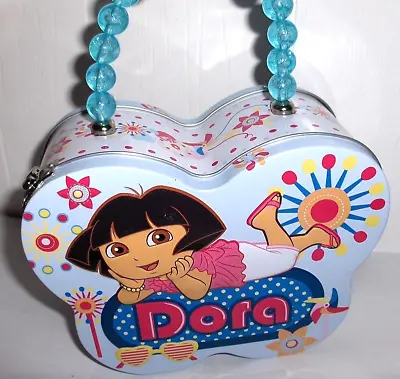 Dora-Girls Child's Metal Purse`With Blue Beads Handel`Free To US • $16