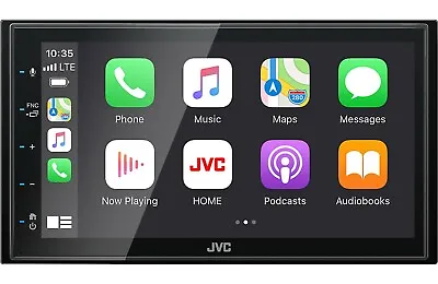 New JVC KW-M560BT 2 DIN 6.8  Media Player USB Mirroring Android IPhone Bluetooth • $219.94