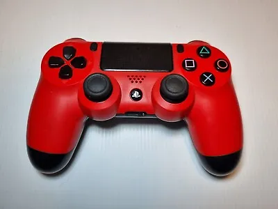 $35 • Buy Genuine Sony PS4 DualShock 4 Controller - Red - Playstation 4